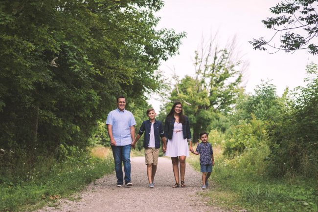 Candid Outdoor Family Photography Kitchener Waterloo