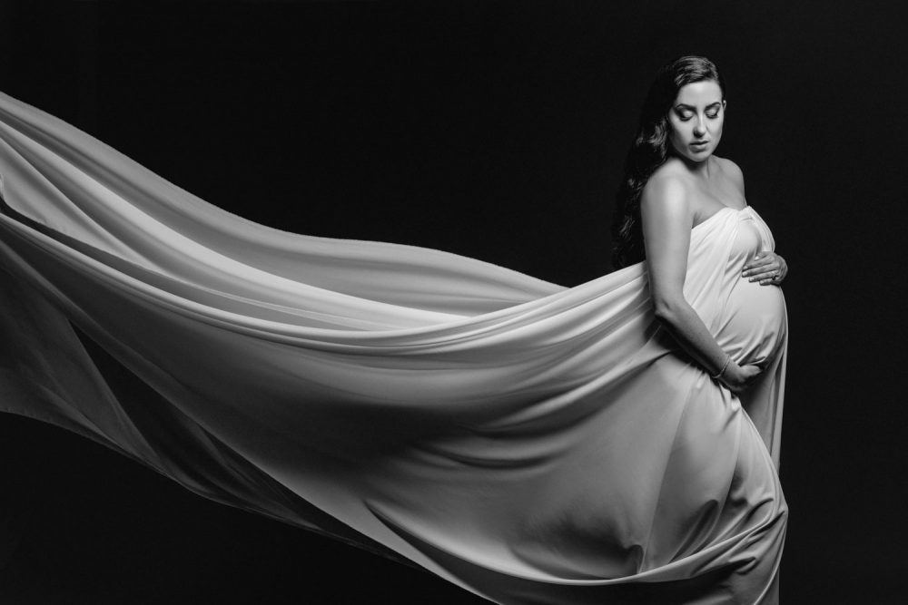 Studio Maternity Photographer Kitchener