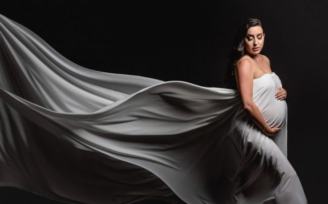 Studio Maternity Photographer Kitchener