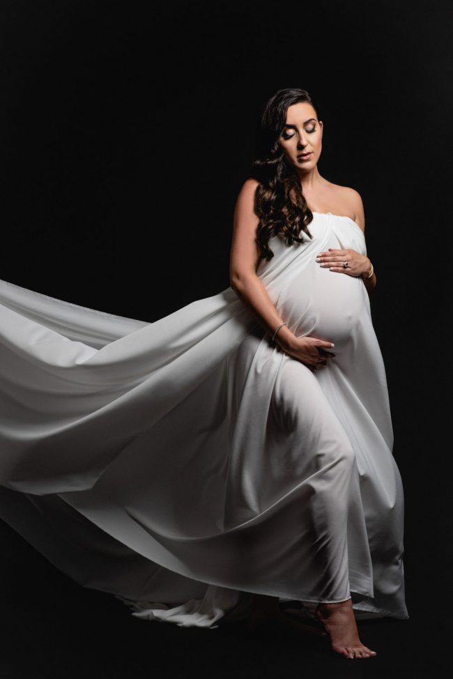 Studio Maternity Photographer Kitchener