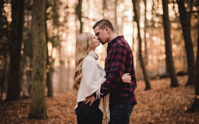Couples' Photography Huron Natural Area Kitchener