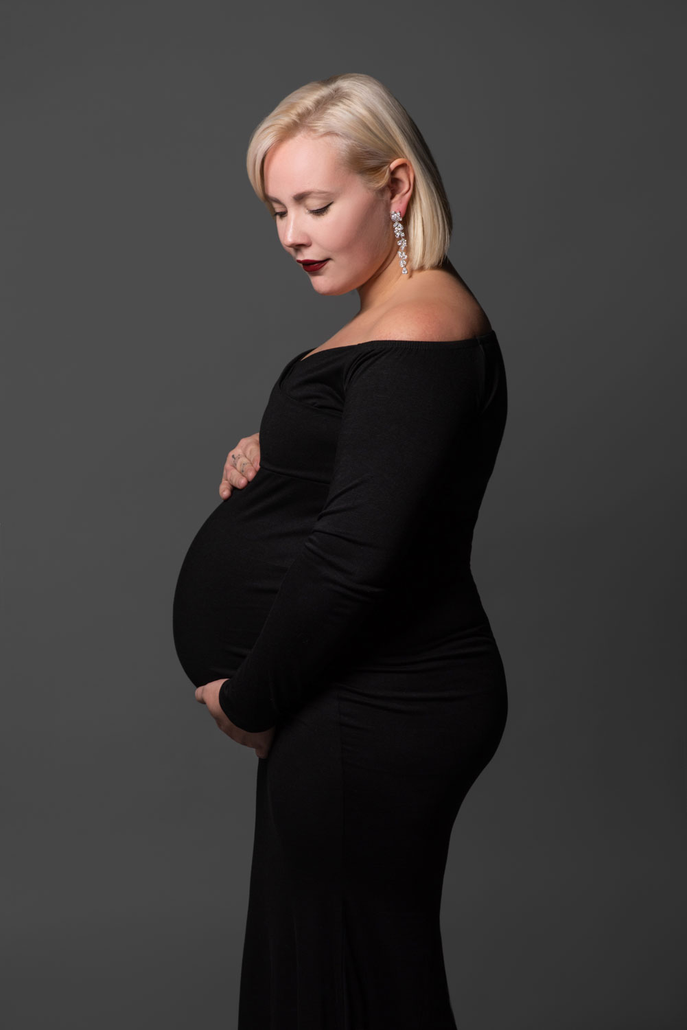 Posh maternity photography