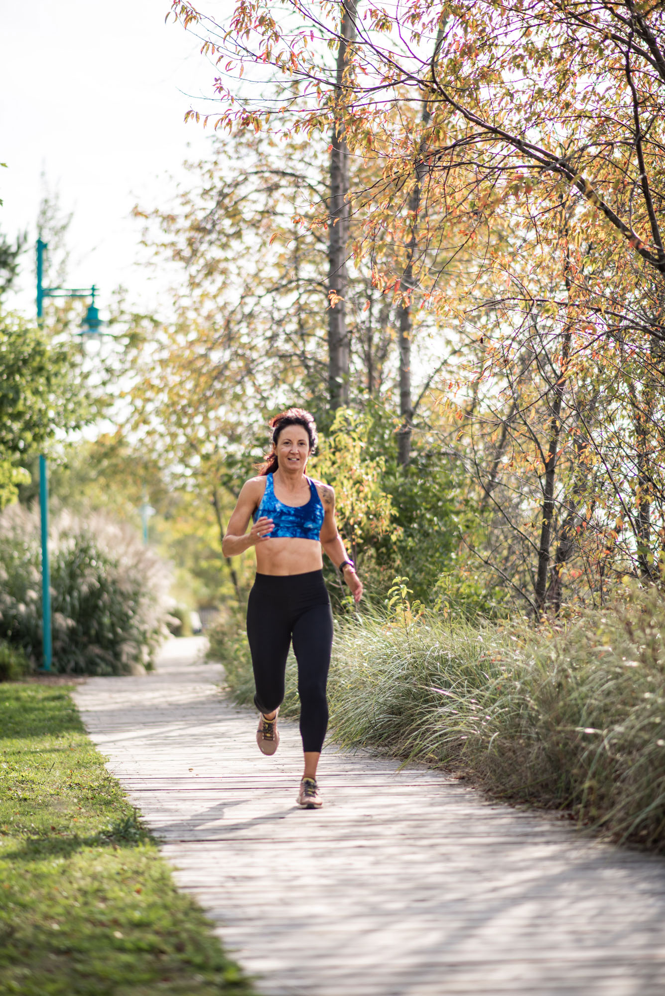 Fitness trainer photography